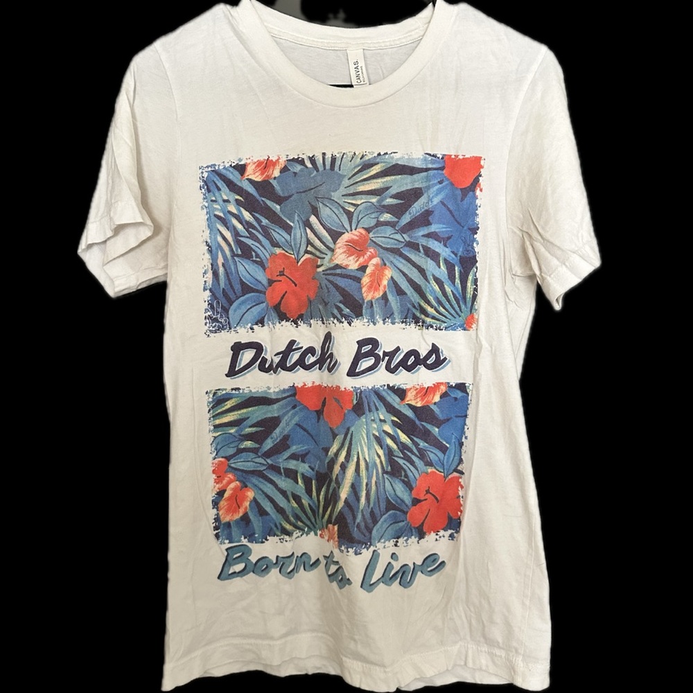 Dutch Bros *old school* Hawaiian T-shirt
